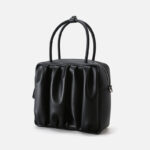 Women's Minimalist Genuine Leather Pleated Cloud Handbag