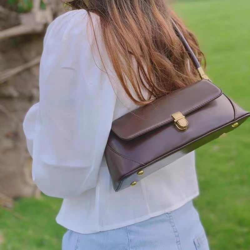 Women's Baguette Bags in Vegan Leather photo review