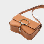 Sac à bandoulière en cuir véritable pour femmes