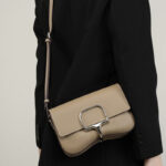 Sac à bandoulière en cuir véritable pour femmes