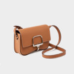Sac à bandoulière en cuir véritable pour femmes