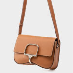 Sac à bandoulière en cuir véritable pour femmes