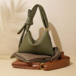 Women's Minimalist Leather Shoulder Bag