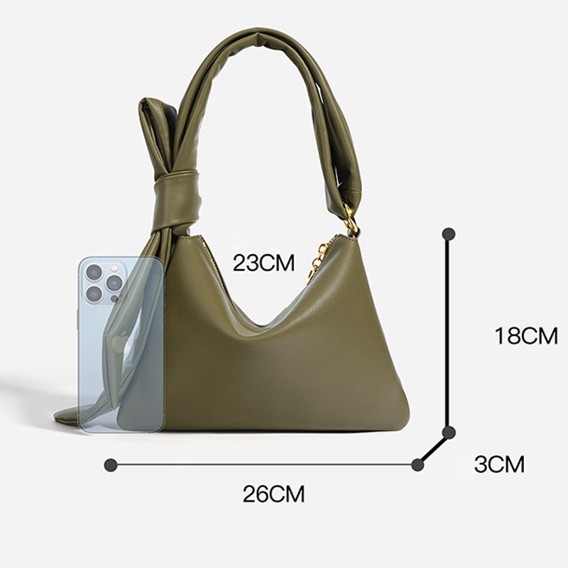 Women's Minimalist Leather Shoulder Bag