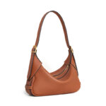 Women's Genuine Leather Dumpling-Shaped Shoulder Bag
