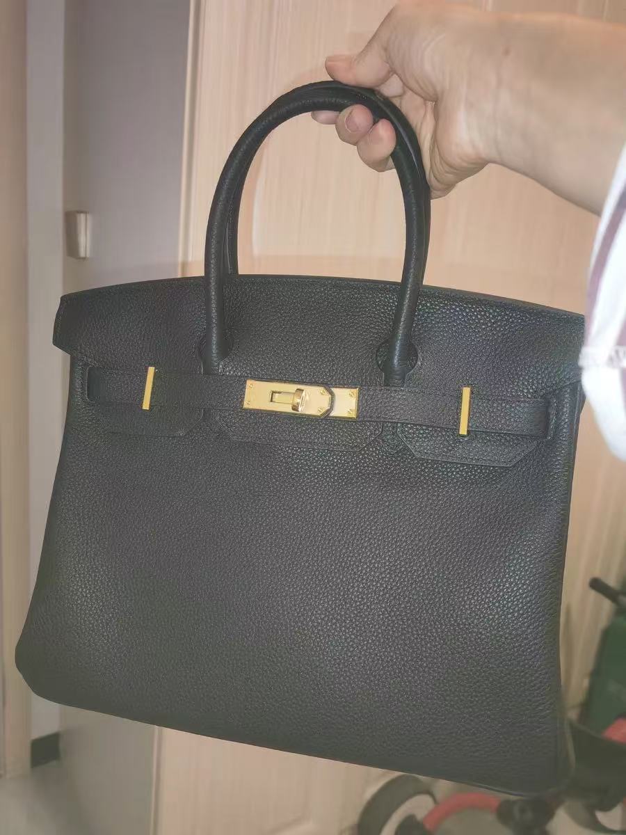 Women's Genuine Leather Top Handle Handbags - 30CM photo review