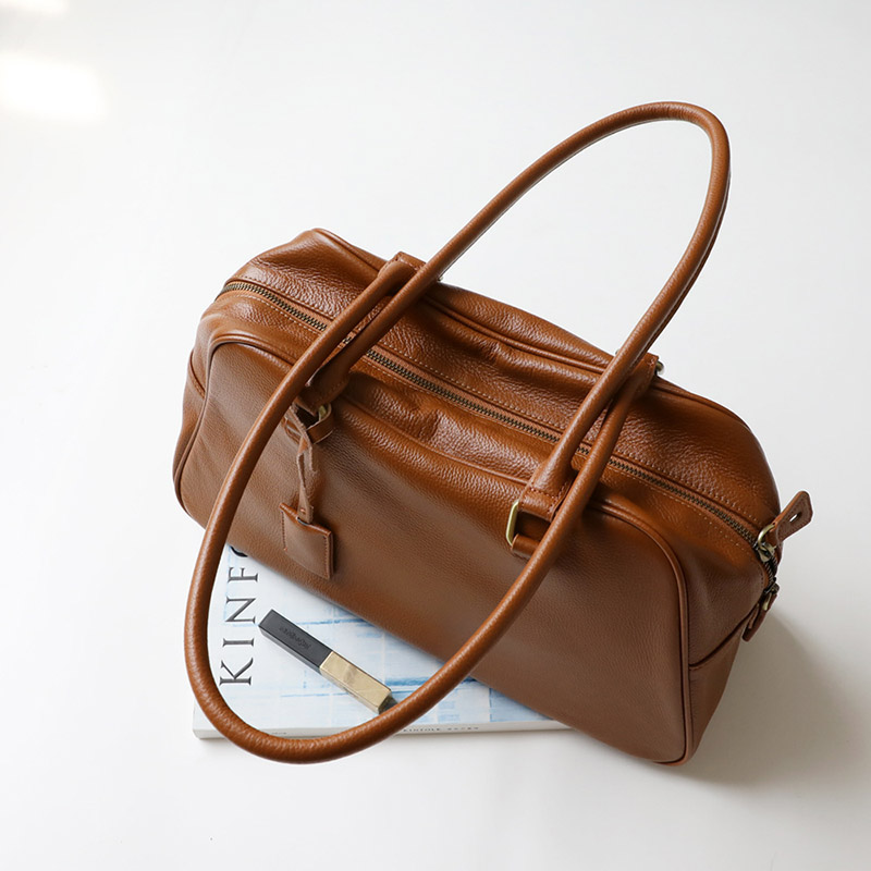 Sac à main en cuir véritable minimaliste pour femmes