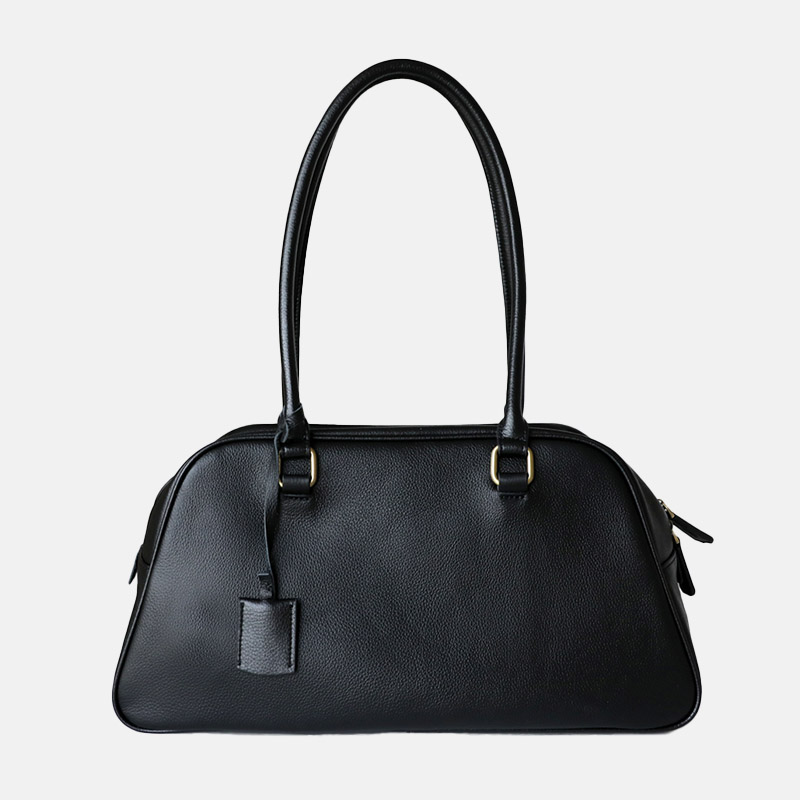 Sac à main en cuir véritable minimaliste pour femmes