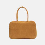 Women's Minimalist Vintage Suede Genuine Leather Zipper Handbag