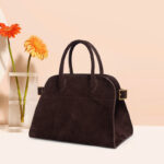 Women's Suede Genuine Leather Vintage Handbag