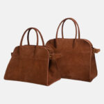 Women's Suede Genuine Leather Vintage Handbag