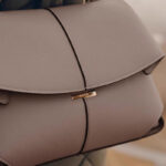 Women's Split Leather Flap Crossbody Shoulder Handbag