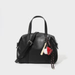 Sac à main en cuir vintage Boston pour femmes