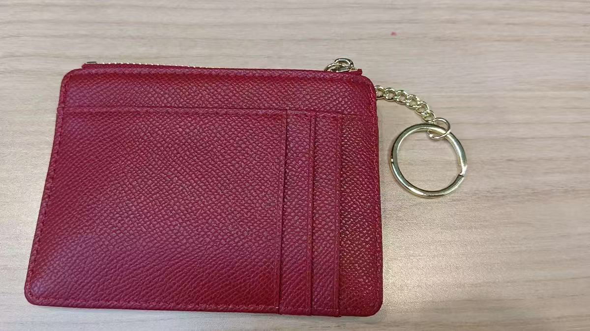 Women's Vegan Leather Mini Purse with Zipper photo review