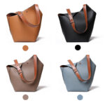 Sacs à dos en cuir véritable asymétriques pour femmes