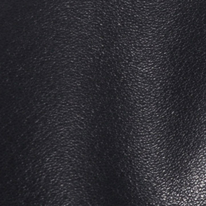 Women's Minimalist Genuine Leather Lock-Closure Zipper Shoulder Bag