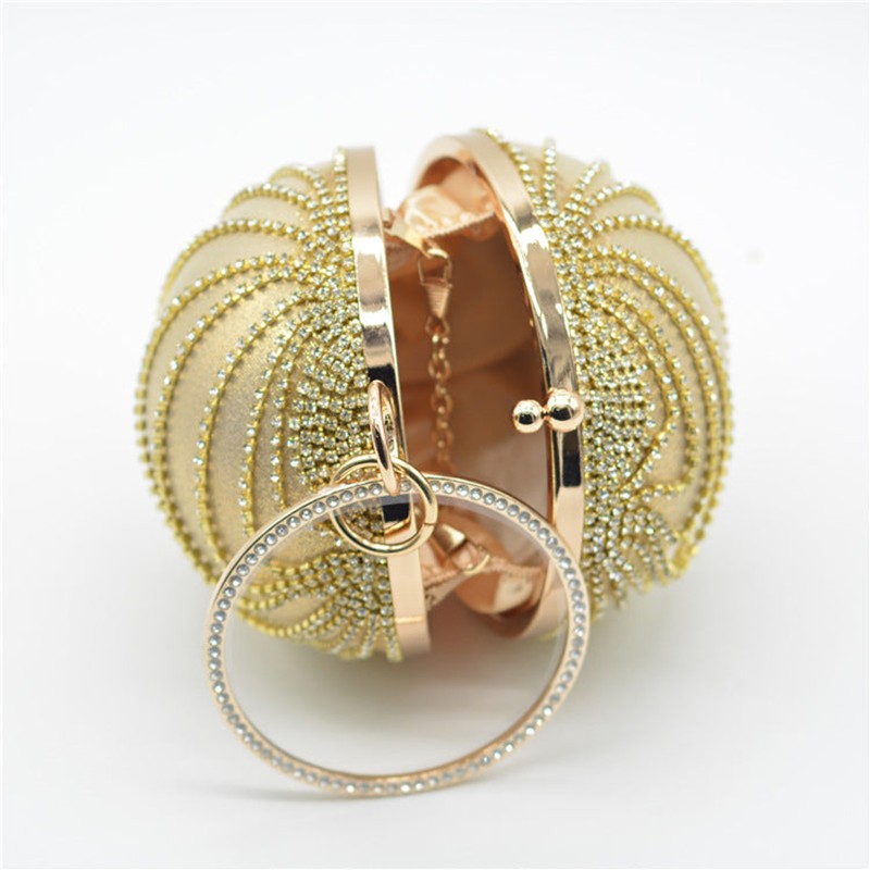 Women's Rhinestone Chain Ball Evening Clutch