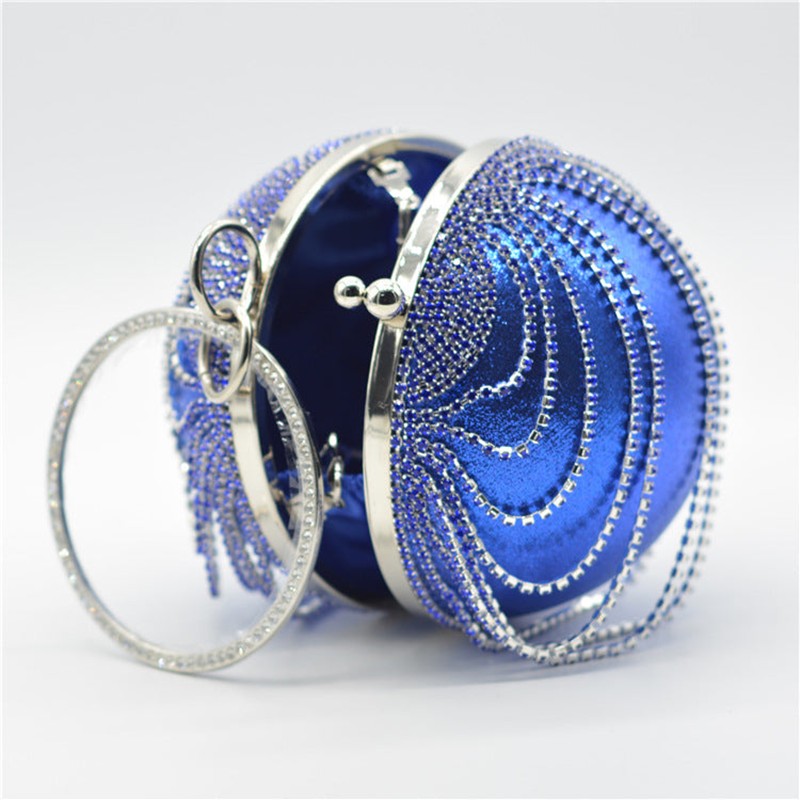 Women's Rhinestone Chain Ball Evening Clutch