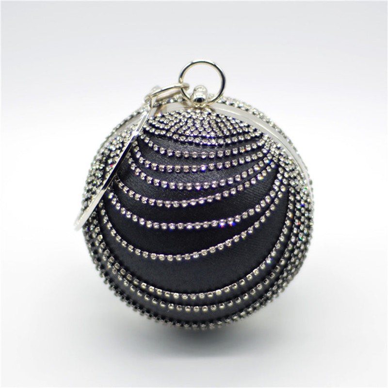 Women's Rhinestone Chain Ball Evening Clutch