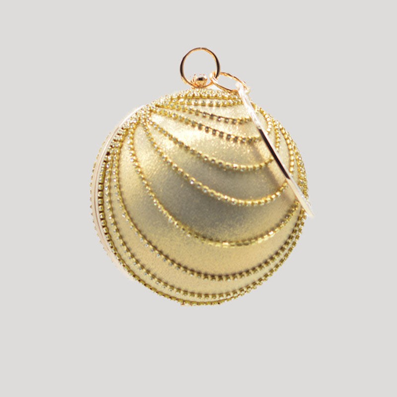 Women's Rhinestone Chain Ball Evening Clutch