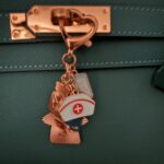 Women's Epsom Leather Top Handle Bag in Gold Hardware photo review