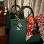 Women's Epsom Leather Top Handle Bag in Gold Hardware photo review