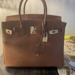 Sacs à main en cuir Epsom pour femmes, avec quincaillerie dorée photo review