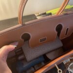Sacs à main en cuir Epsom pour femmes, avec quincaillerie dorée photo review
