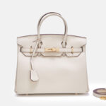 Sacs à main en cuir Epsom pour femmes, avec quincaillerie dorée
