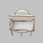 Women's Epsom Leather Top Handle Bag in Gold Hardware