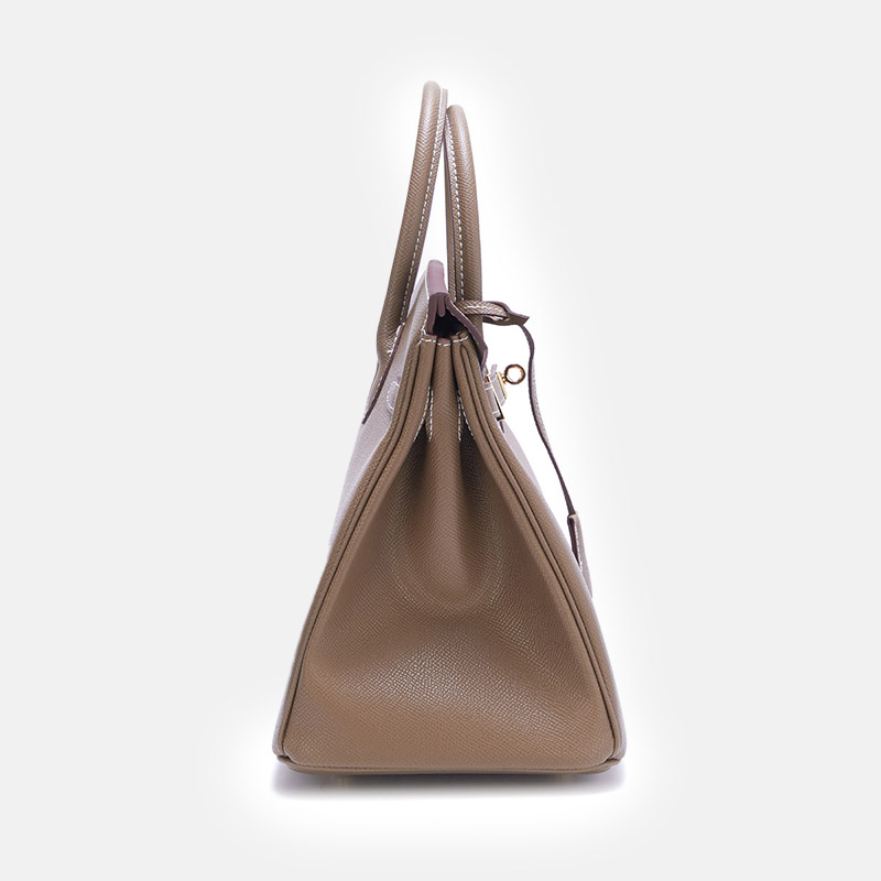 Sacs à main en cuir Epsom pour femmes, avec quincaillerie dorée