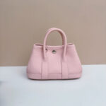 Women's Minimalist Full-Grain Leather handle Tote Bag With Crossbody Strap