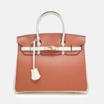 Damen Vollnarbenleder Color-Block Gold Lock Closure Henkeltasche mit Schlüssel & Schloss und Schlüsselriemen