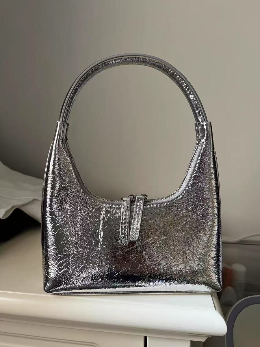 Women's Small Genuine Leather Hobo Handbags photo review