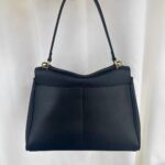 Sac à bandoulière en cuir noir pour femmes photo review