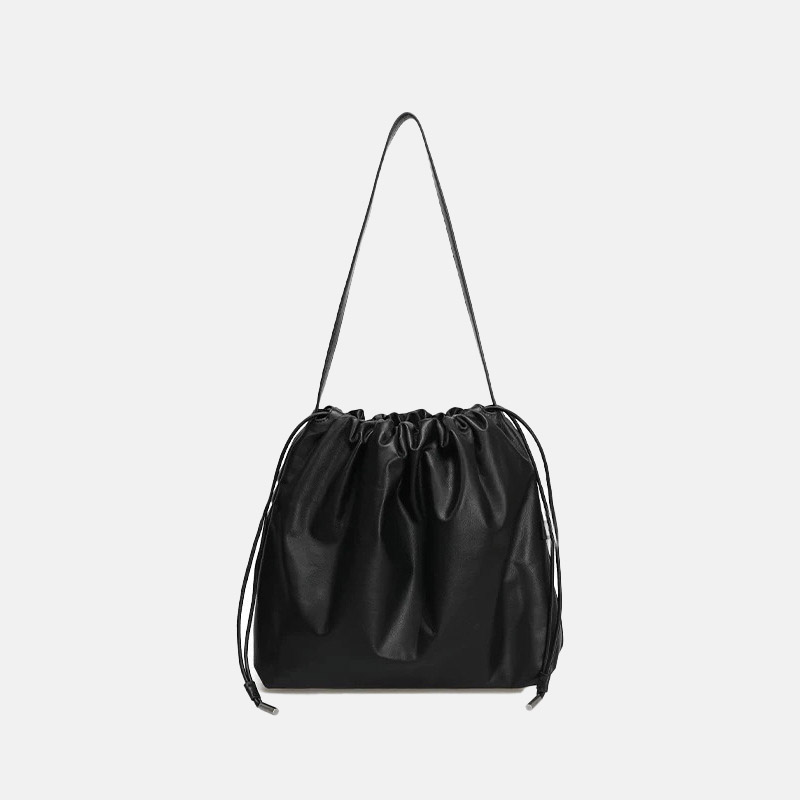 Sac à bandoulière Cloud Minimalist en cuir de grain supérieur pour femmes