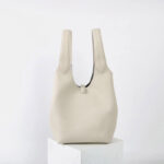 Sac à main vintage à bandoulière en cuir de grain supérieur et texture litchi pour femmes