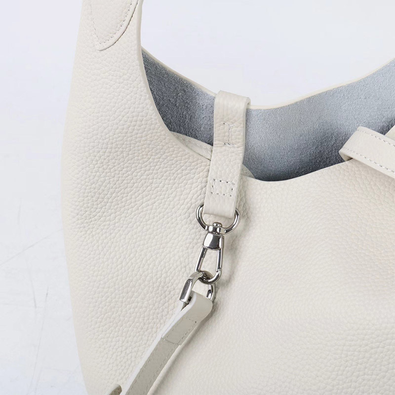 Sac à main vintage à bandoulière en cuir de grain supérieur et texture litchi pour femmes