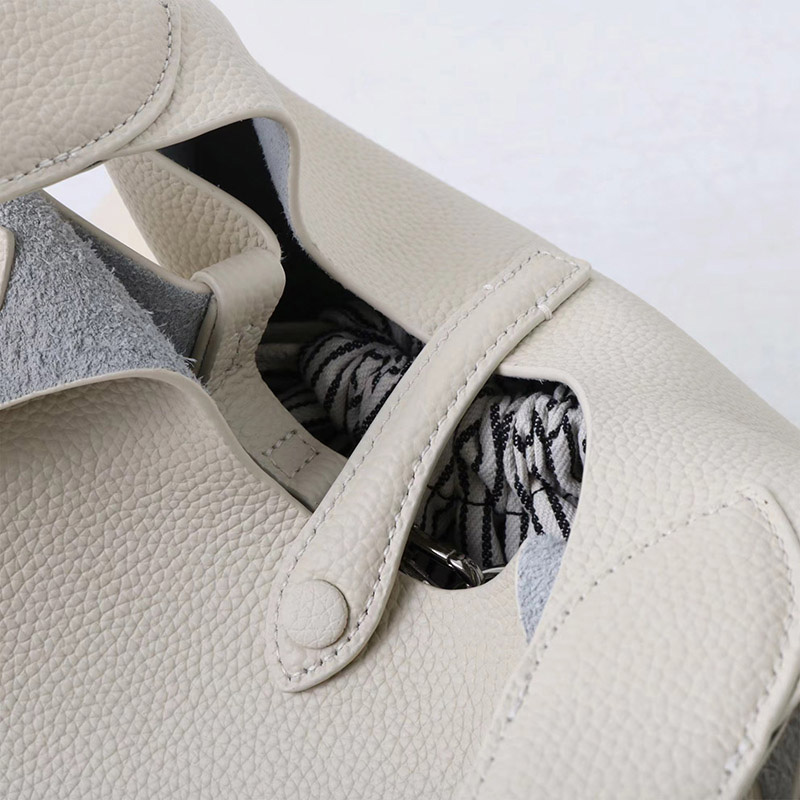 Sac à main vintage à bandoulière en cuir de grain supérieur et texture litchi pour femmes