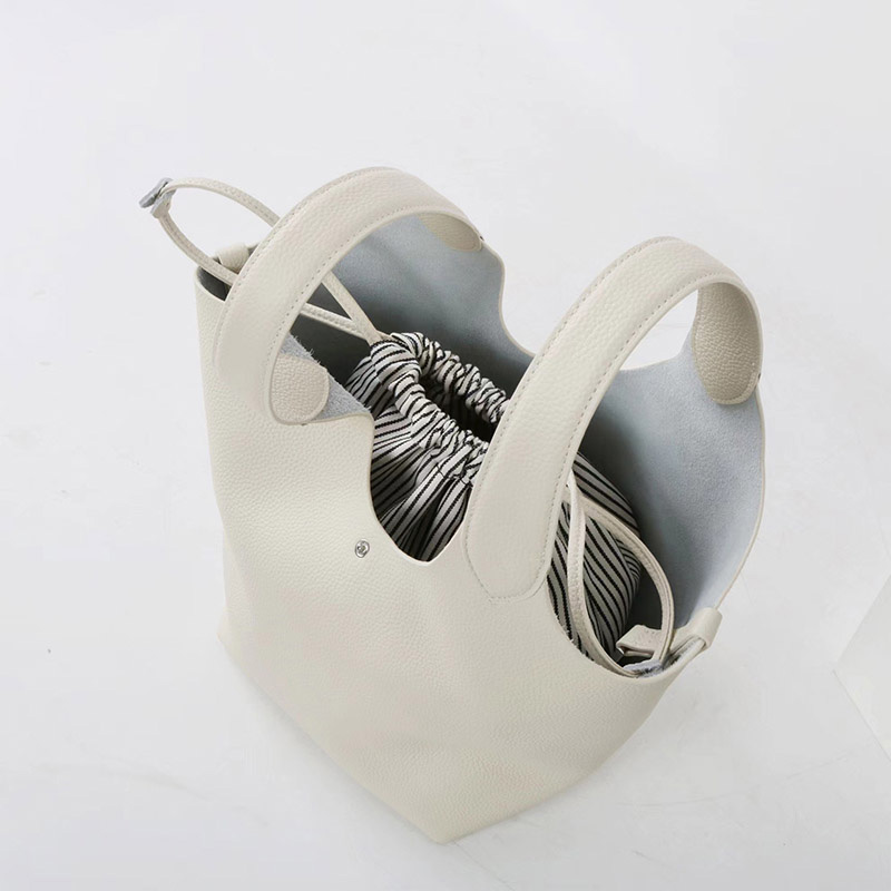 Sac à main vintage à bandoulière en cuir de grain supérieur et texture litchi pour femmes