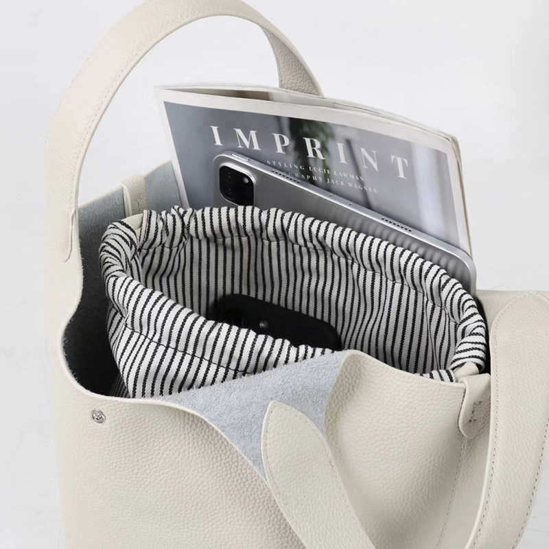 Sac à main vintage à bandoulière en cuir de grain supérieur et texture litchi pour femmes