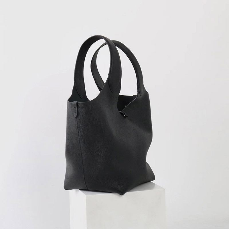 Sac à main vintage à bandoulière en cuir de grain supérieur et texture litchi pour femmes