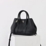 Women's Vintage Top-Grain Leather Mini Shoulder Crossbody Tote Handbag