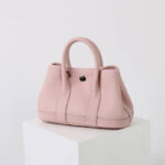 Women's Vintage Top-Grain Leather Mini Shoulder Crossbody Tote Handbag