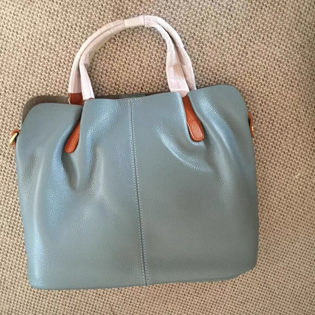 Women's Soft Genuine Leather Tote Bags with Shoulder Bags photo review