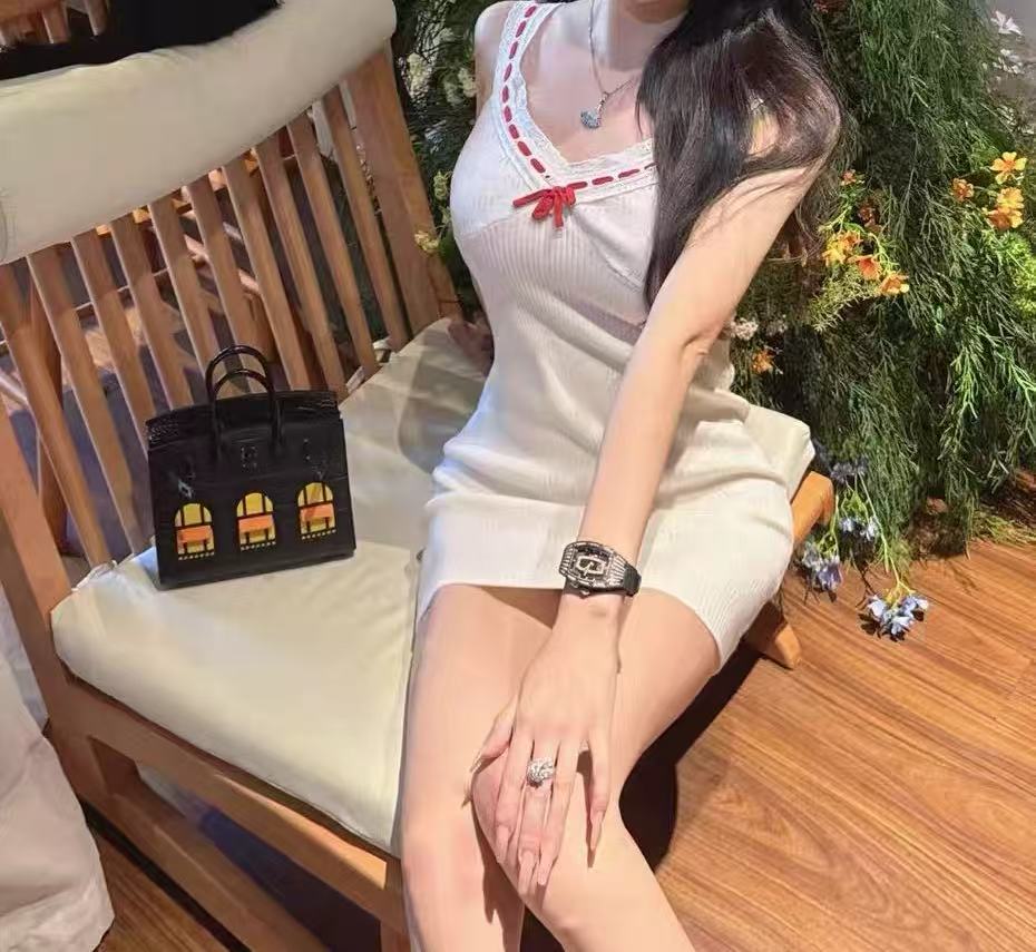 Women's Genuine Leather HOUSE Top Handle Bags photo review