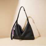 Women's Top-Grain Leather Crossbody Shoulder Hobo Bag