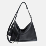 Women's Top-Grain Leather Crossbody Shoulder Hobo Bag