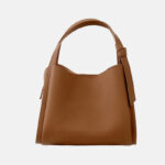 Women's Vintage Top-Grain Leather Bucket Handbag