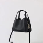 Women's Vintage Top-Grain Leather Bucket Handbag
